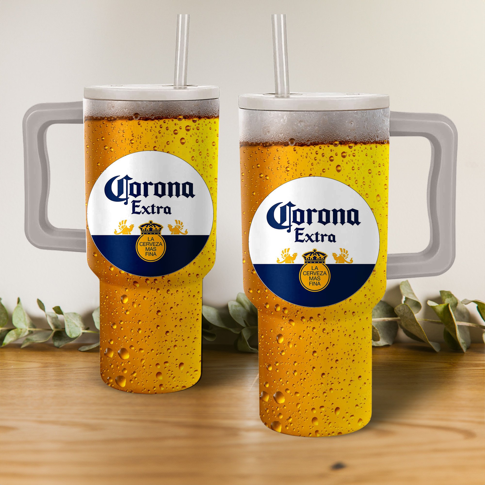 Corona Drinks Custom Stanley Cup 40 oz 30 oz Tumbler With HandleTVC2301275