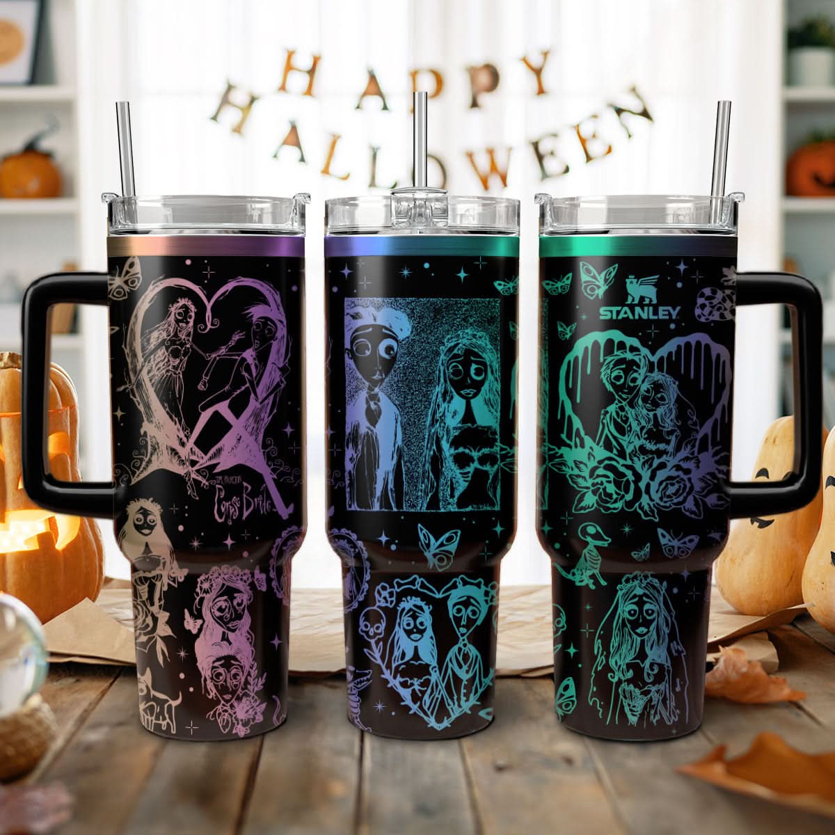 Corpse Bride Movies Custom Stanley Cup 40 oz 30 oz Tumbler With HandleTVC2301458