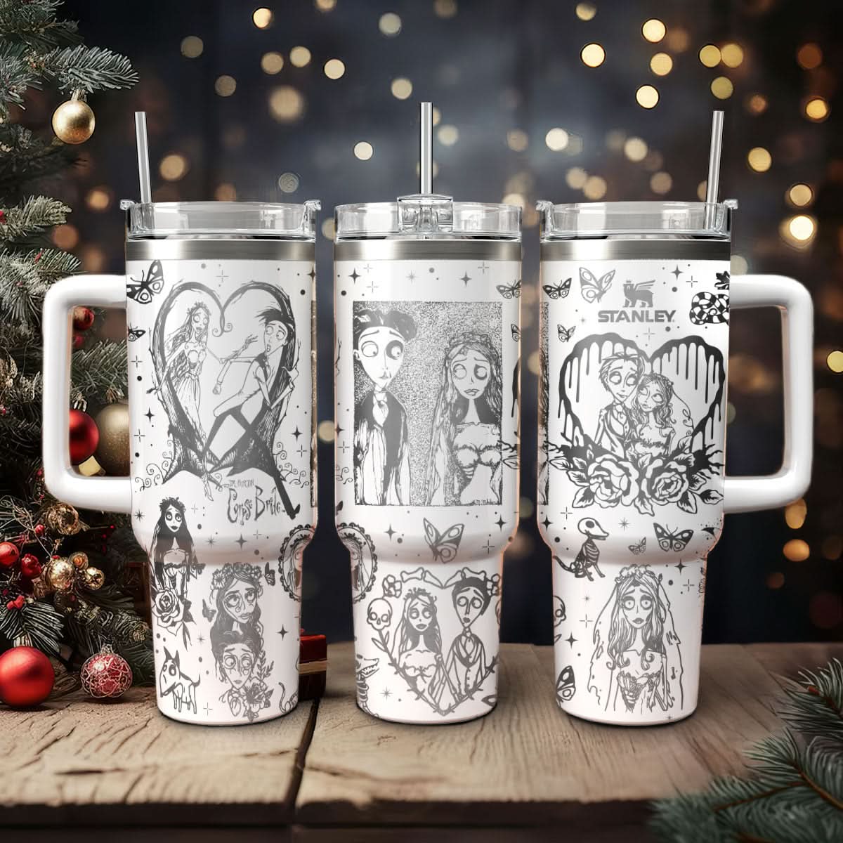 Corpse Bride Movies Custom Stanley Cup 40 oz 30 oz Tumbler With HandleTVC2301458