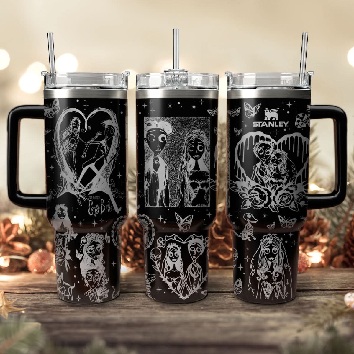 Corpse Bride Movies Custom Stanley Cup 40 oz 30 oz Tumbler With HandleTVC2301458