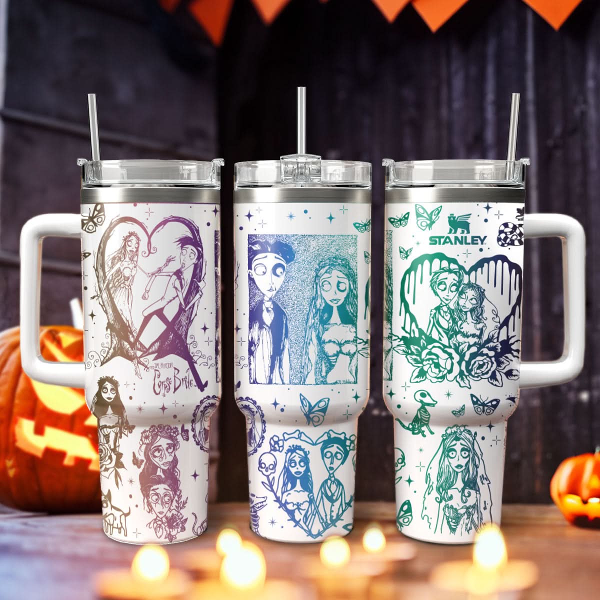 Corpse Bride Movies Custom Stanley Cup 40 oz 30 oz Tumbler With HandleTVC2301458