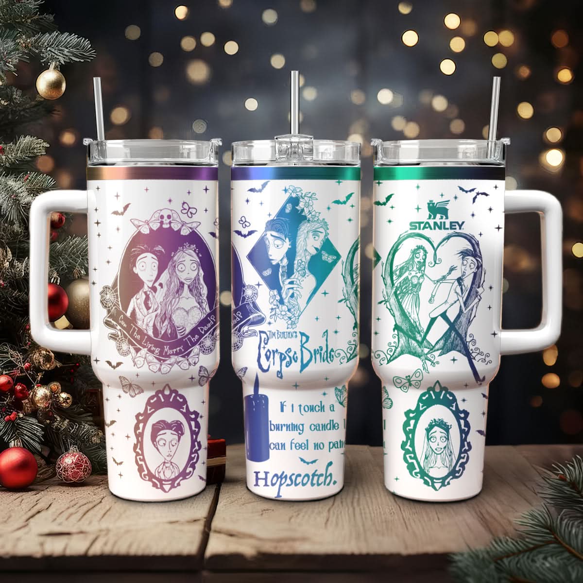 Corpse Bride Movies Custom Stanley Cup 40 oz 30 oz Tumbler With HandleTVC2301459