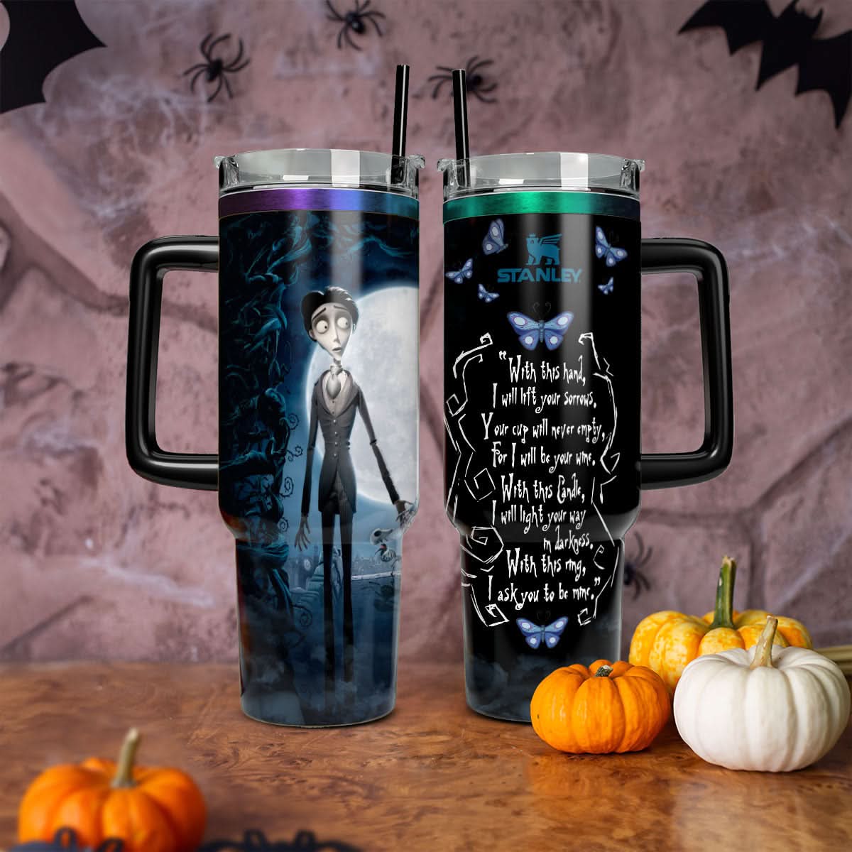 Corpse Bride Movies Custom Stanley Cup 40 oz 30 oz Tumbler With HandleTVC2301459 - Image 5