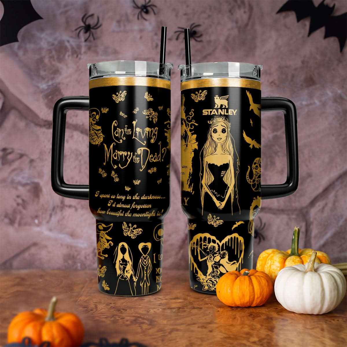 Corpse Bride Movies Custom Stanley Cup 40 oz 30 oz Tumbler With HandleTVC2301459