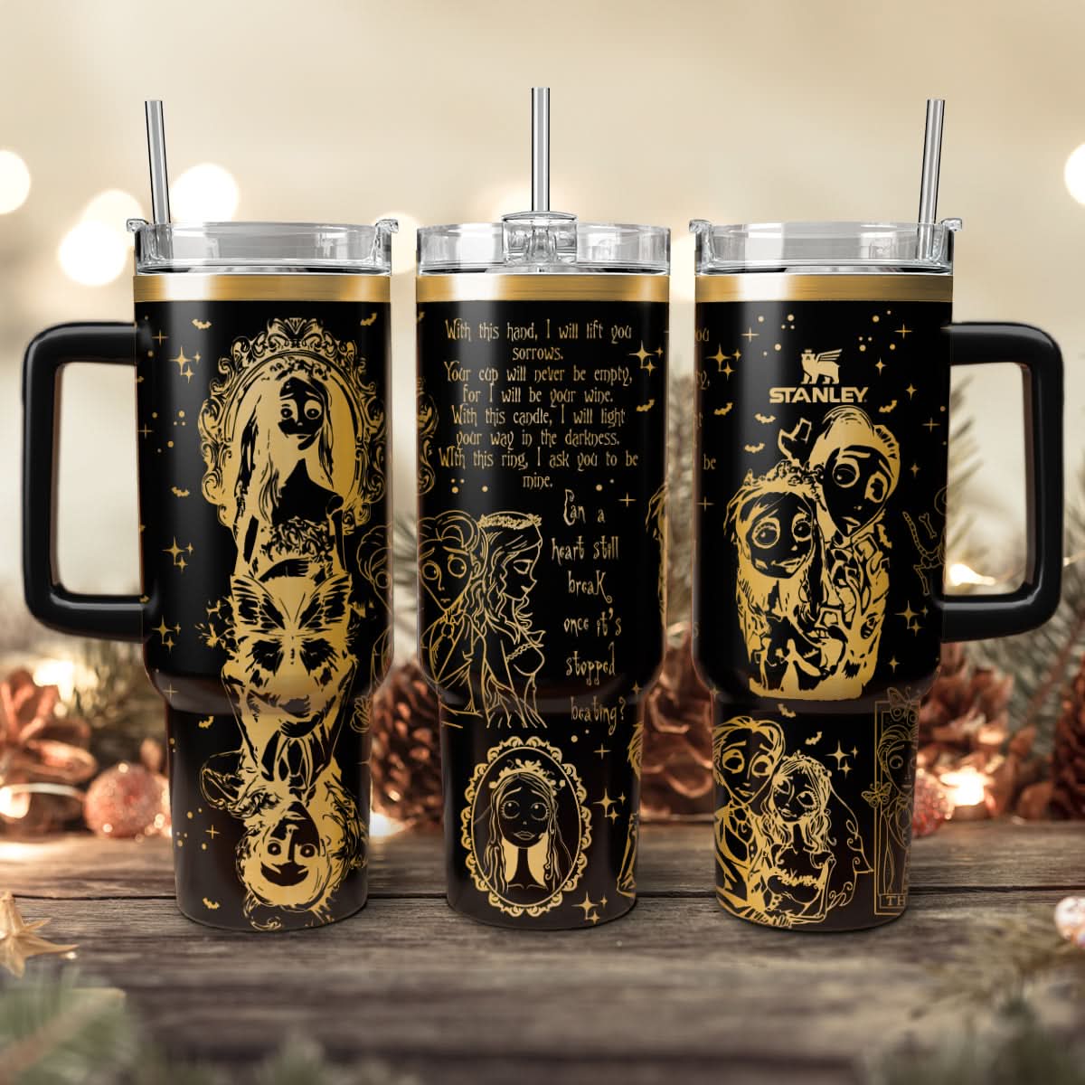 Corpse Bride Movies Custom Stanley Cup 40 oz 30 oz Tumbler With HandleTVC2301459