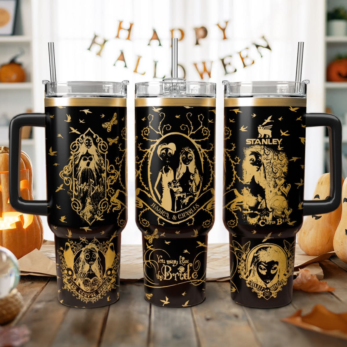 Corpse Bride Movies Custom Stanley Cup 40 oz 30 oz Tumbler With HandleTVC2301459