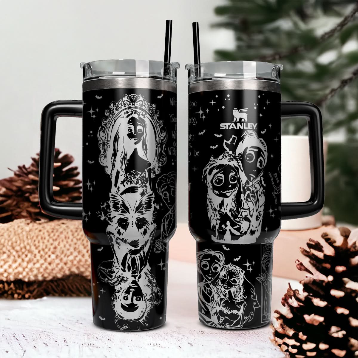 Corpse Bride Movies Custom Stanley Cup 40 oz 30 oz Tumbler With HandleTVC2301459