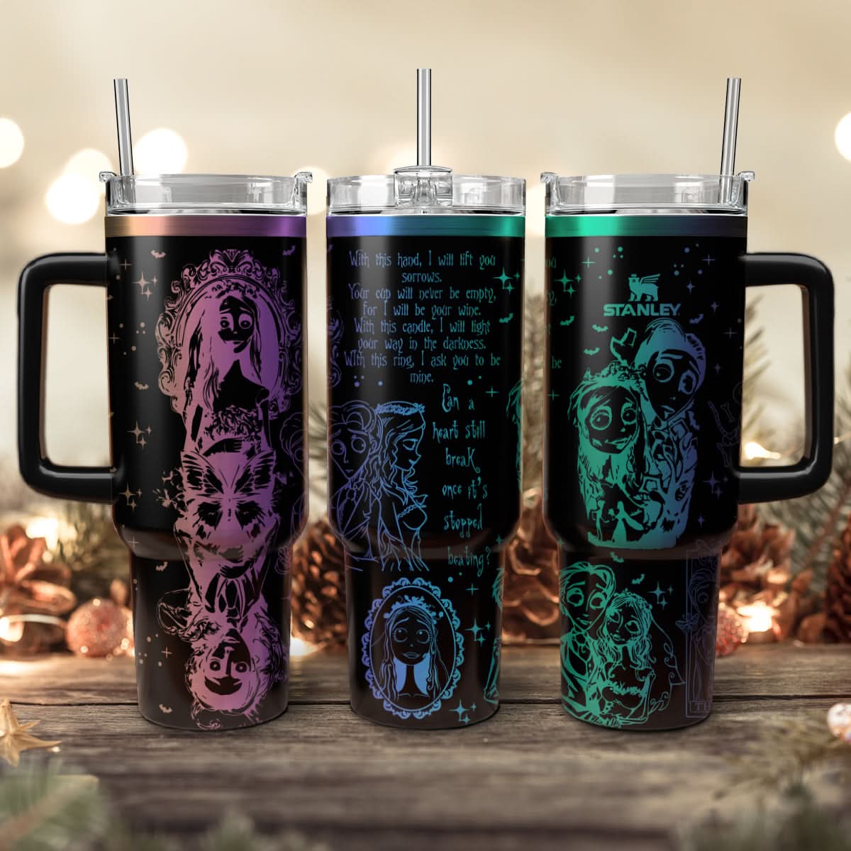 Corpse Bride Movies Custom Stanley Cup 40 oz 30 oz Tumbler With HandleTVC2301459