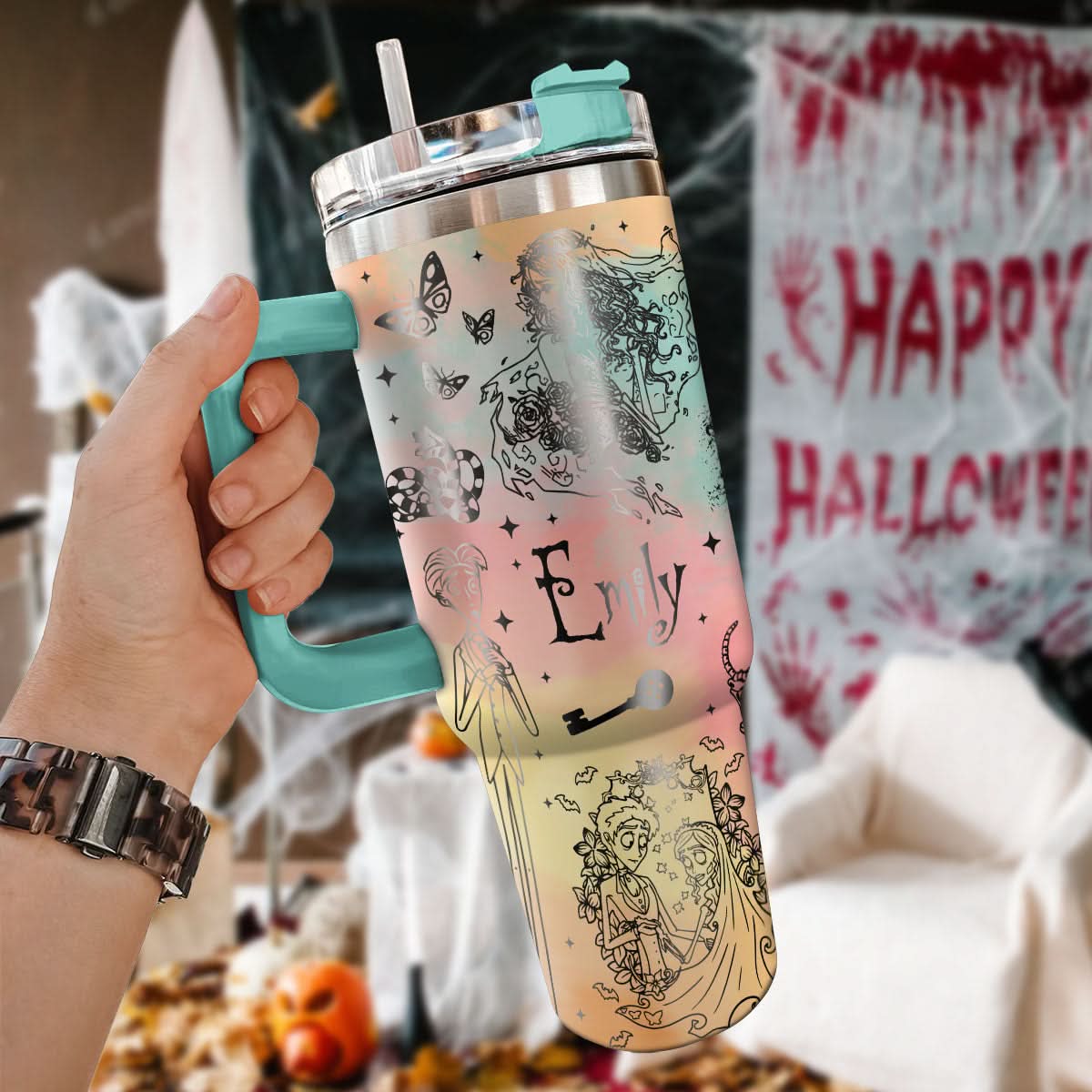 Corpse Bride Movies Custom Stanley Cup 40 oz 30 oz Tumbler With HandleTVC2301459