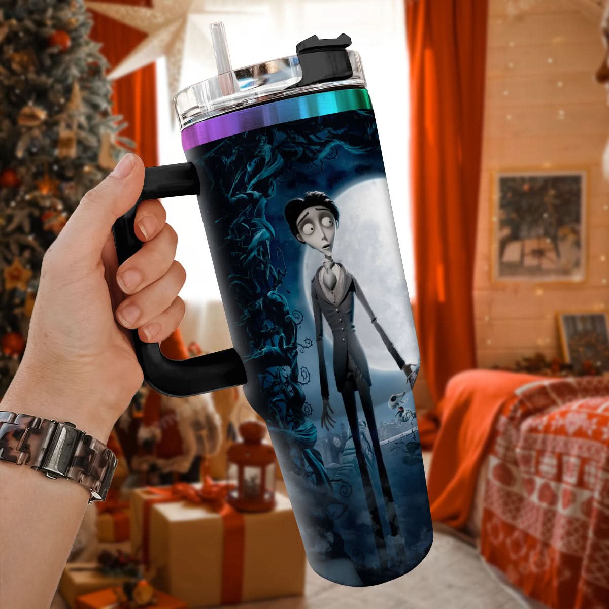 Corpse Bride Movies Custom Stanley Cup 40 oz 30 oz Tumbler With HandleTVC2301459 - Image 3