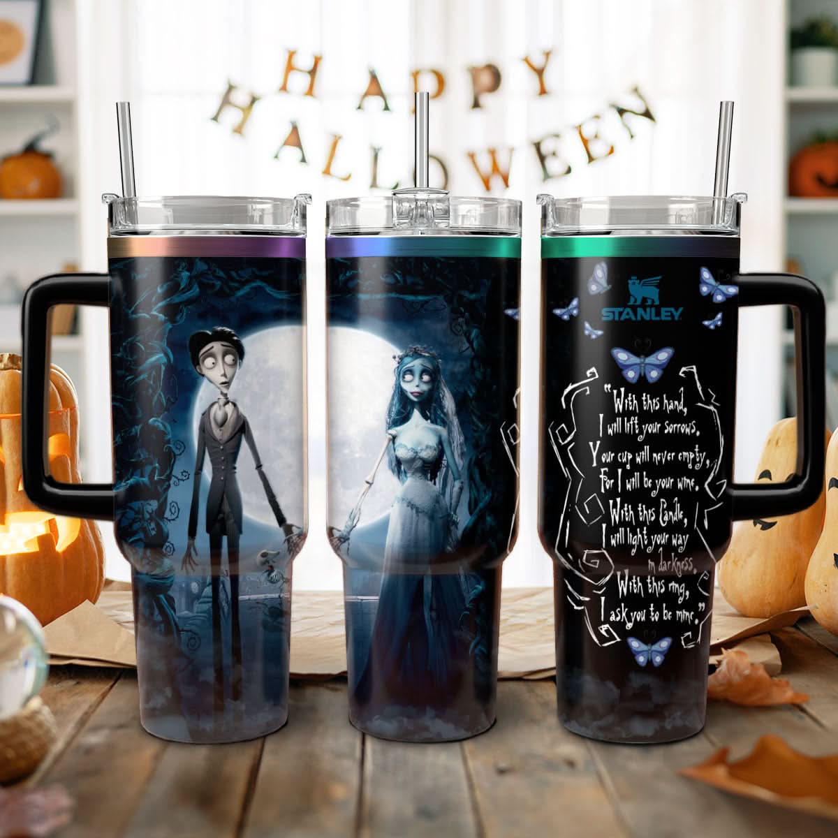 Corpse Bride Movies Custom Stanley Cup 40 oz 30 oz Tumbler With HandleTVC2301459 - Image 2