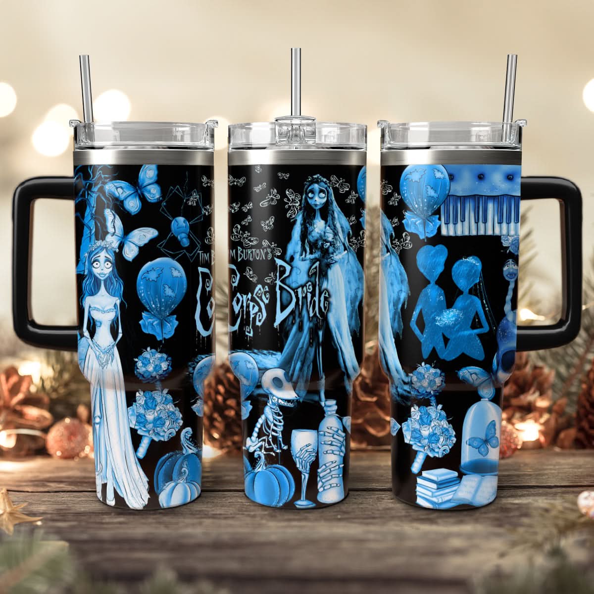 Corpse Bride Movies Custom Stanley Cup 40 oz 30 oz Tumbler With HandleTVC2301459
