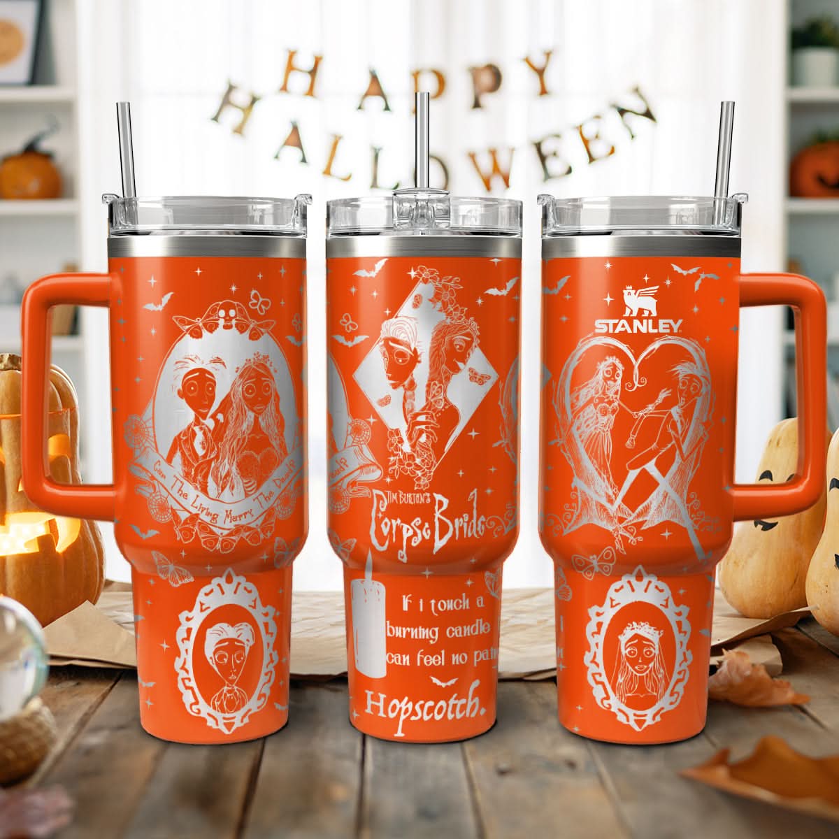 Corpse Bride Movies Custom Stanley Cup 40 oz 30 oz Tumbler With HandleTVC2301459