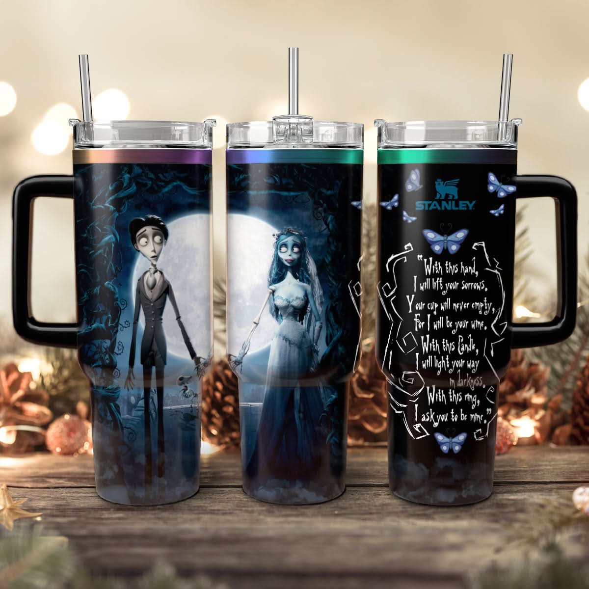 Corpse Bride Movies Custom Stanley Cup 40 oz 30 oz Tumbler With HandleTVC2301459