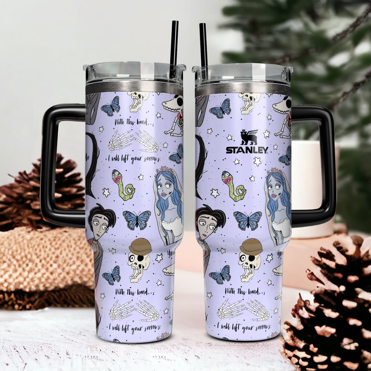 Corpse Bride Movies Custom Stanley Cup 40 oz 30 oz Tumbler With HandleTVC2301460