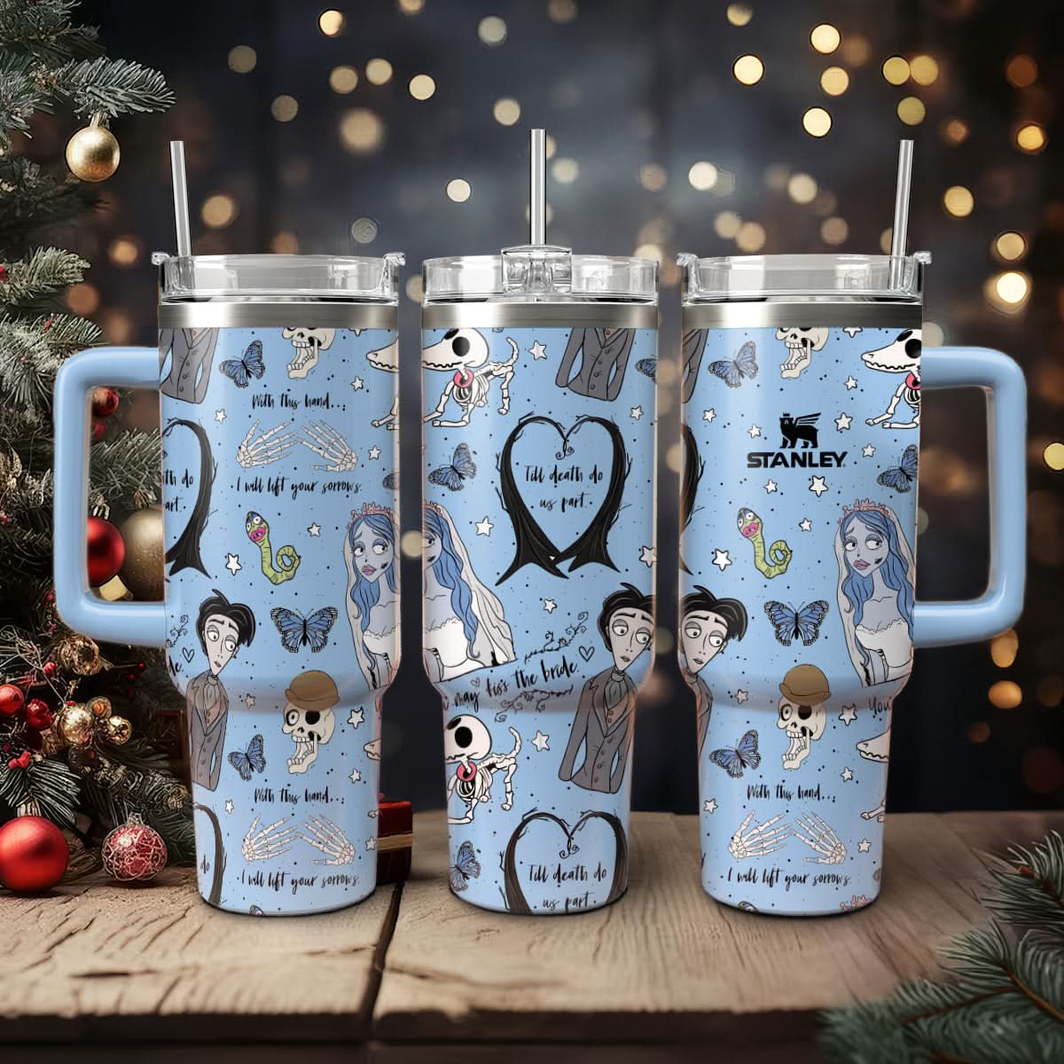 Corpse Bride Movies Custom Stanley Cup 40 oz 30 oz Tumbler With HandleTVC2301460