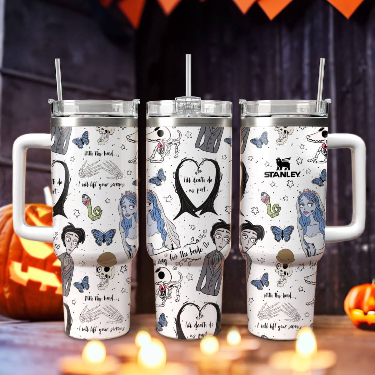 Corpse Bride Movies Custom Stanley Cup 40 oz 30 oz Tumbler With HandleTVC2301460