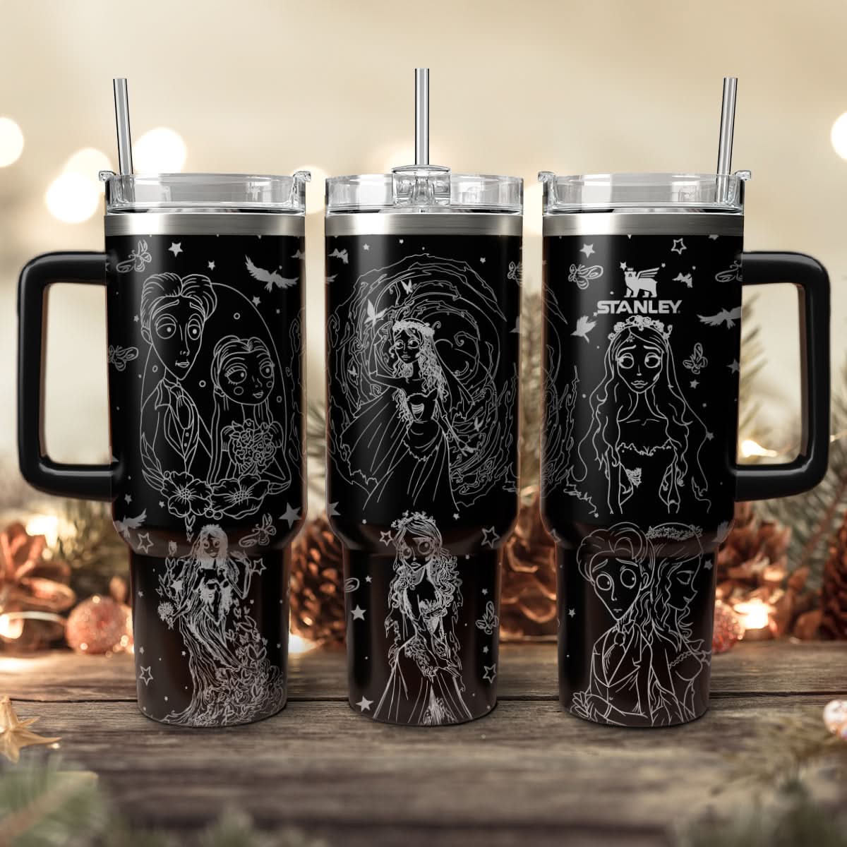Corpse Bride Movies Custom Stanley Cup 40 oz 30 oz Tumbler With HandleTVC2301461