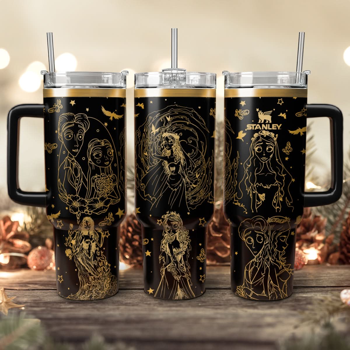 Corpse Bride Movies Custom Stanley Cup 40 oz 30 oz Tumbler With HandleTVC2301461