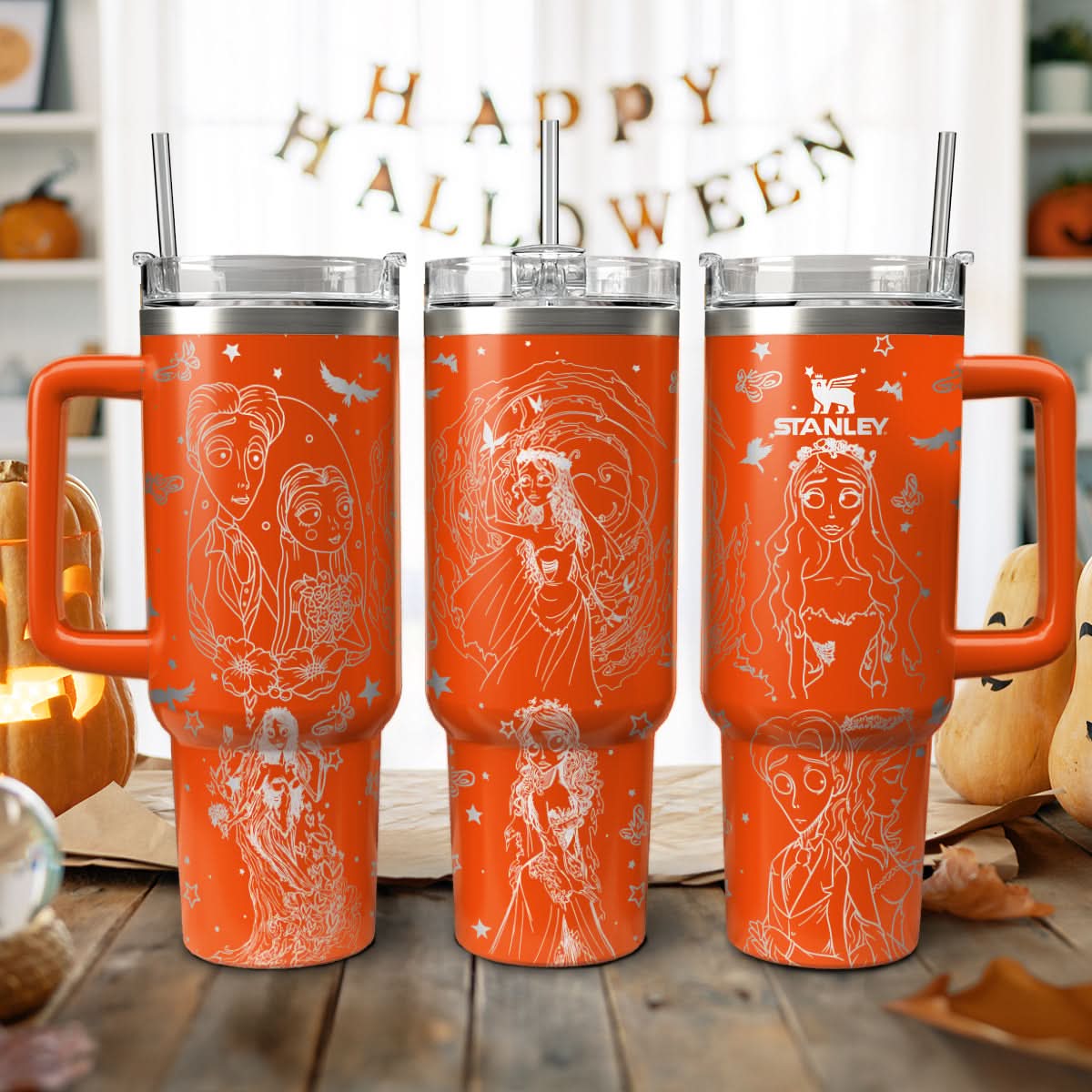 Corpse Bride Movies Custom Stanley Cup 40 oz 30 oz Tumbler With HandleTVC2301461