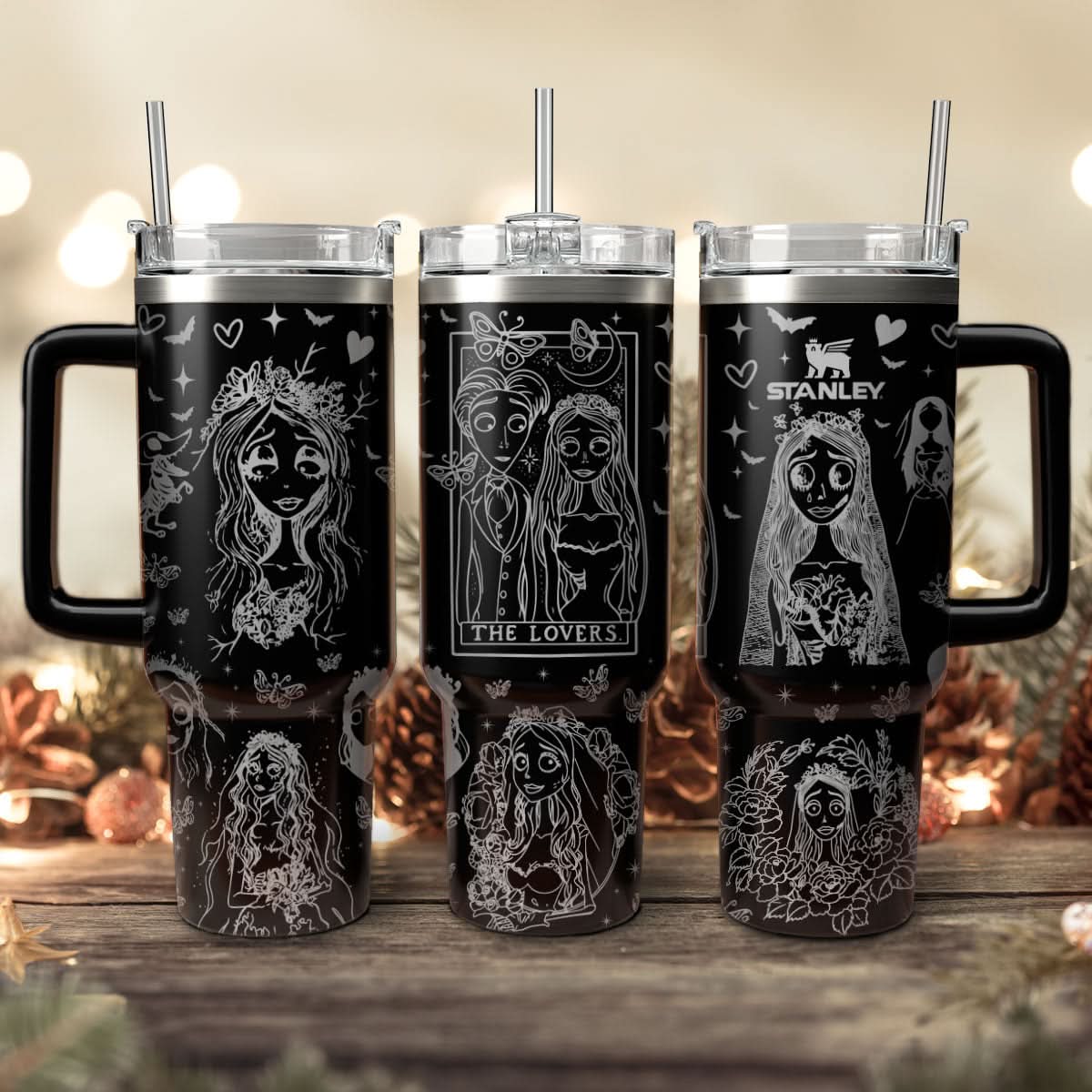 Corpse Bride Movies Custom Stanley Cup 40 oz 30 oz Tumbler With HandleTVC2301461
