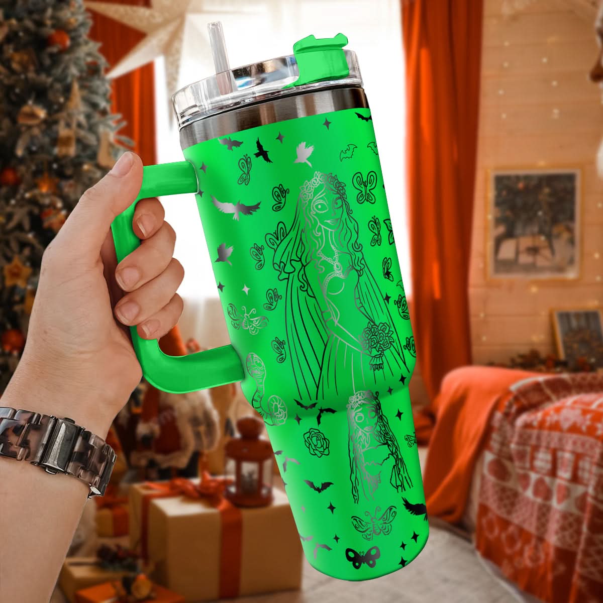 Corpse Bride Movies Custom Stanley Cup 40 oz 30 oz Tumbler With HandleTVC2301461