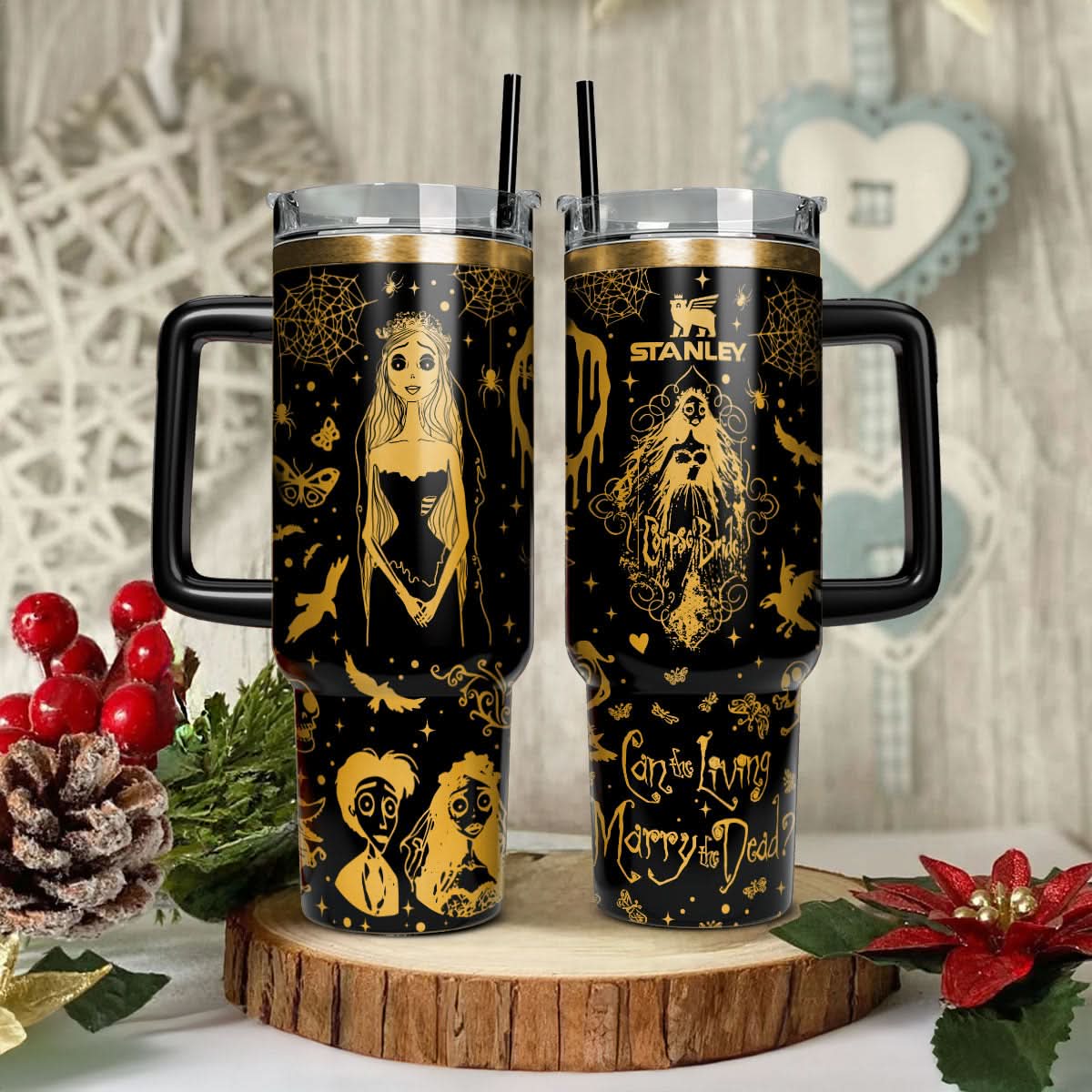 Corpse Bride Movies Custom Stanley Cup 40 oz 30 oz Tumbler With HandleTVC2301461