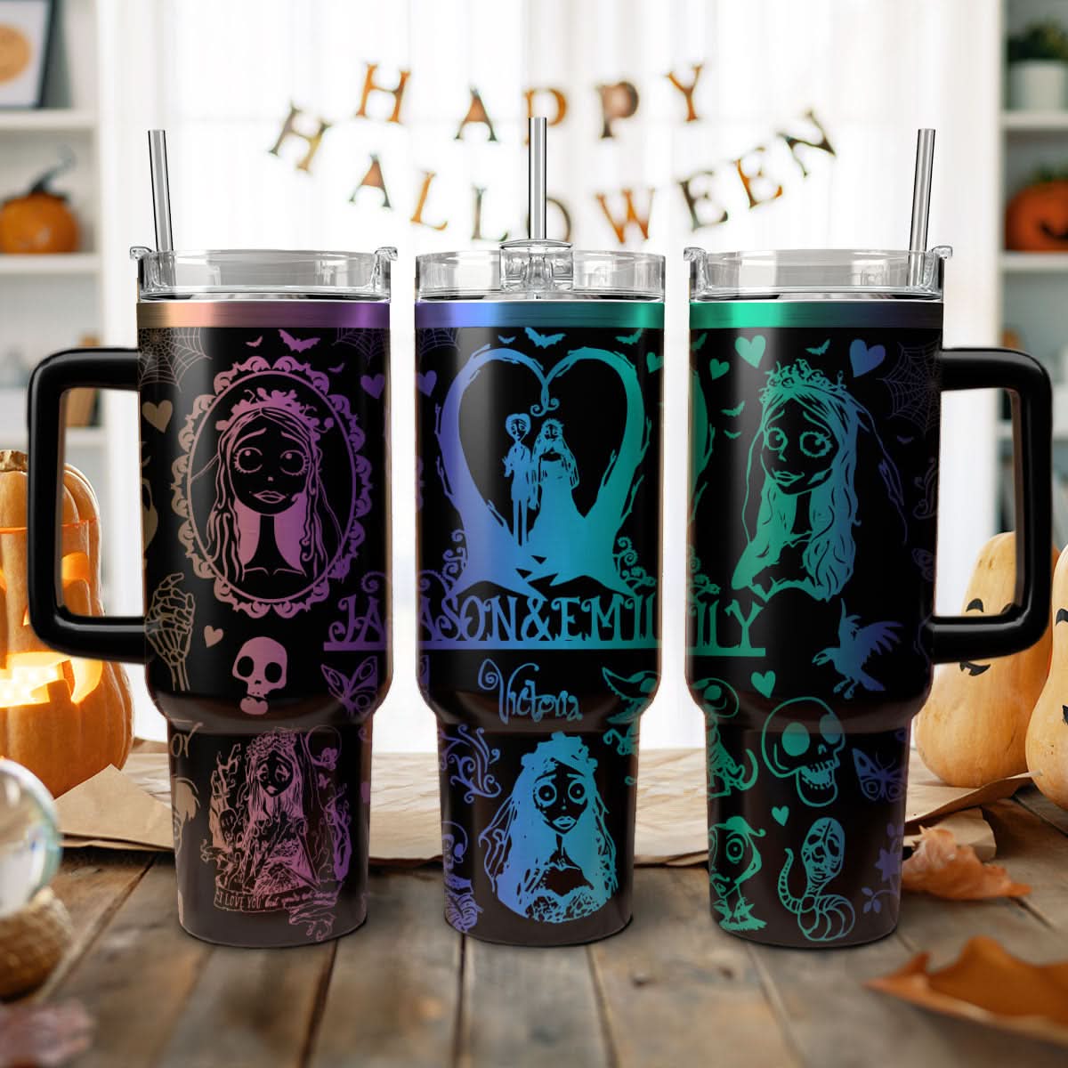 Corpse Bride Movies Custom Stanley Cup 40 oz 30 oz Tumbler With HandleTVC2301462
