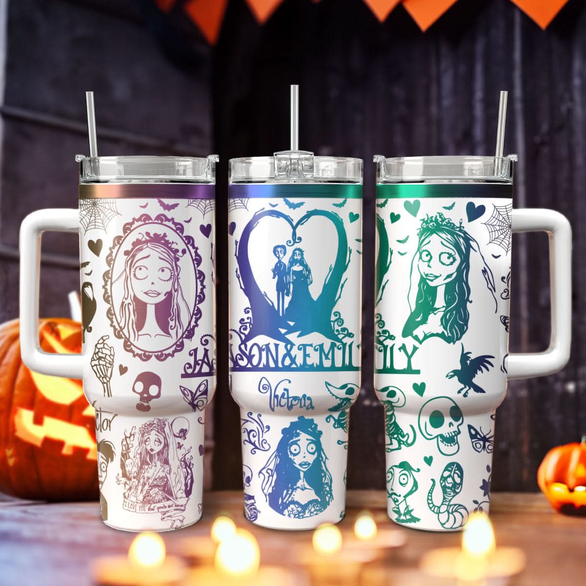 Corpse Bride Movies Custom Stanley Cup 40 oz 30 oz Tumbler With HandleTVC2301462