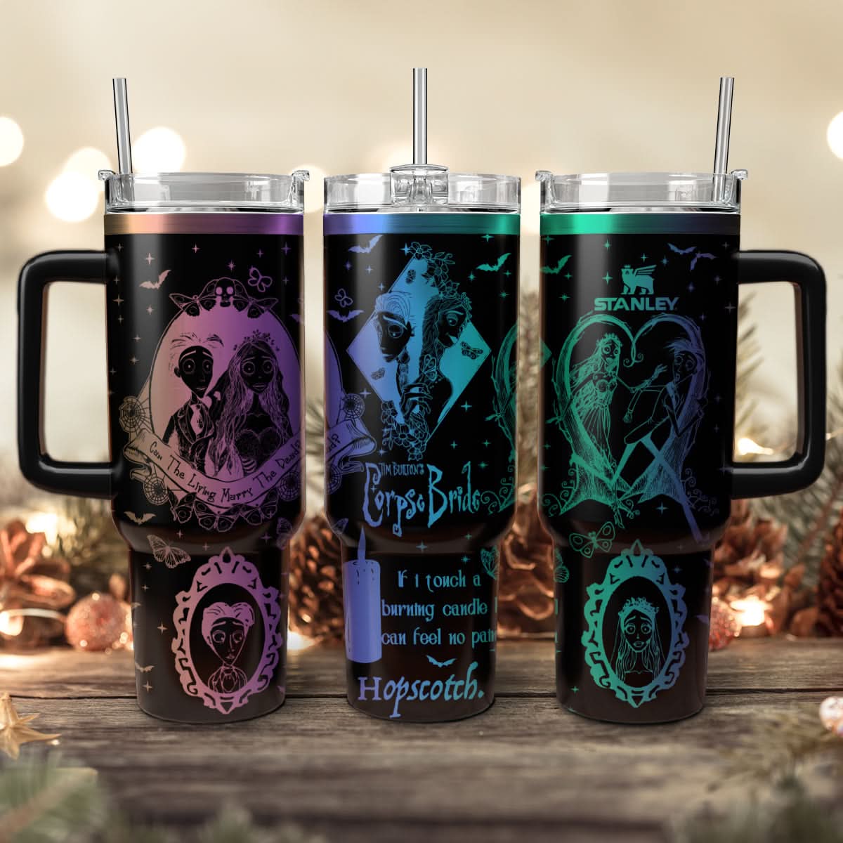 Corpse Bride Movies Custom Stanley Cup 40 oz 30 oz Tumbler With HandleTVC2301462