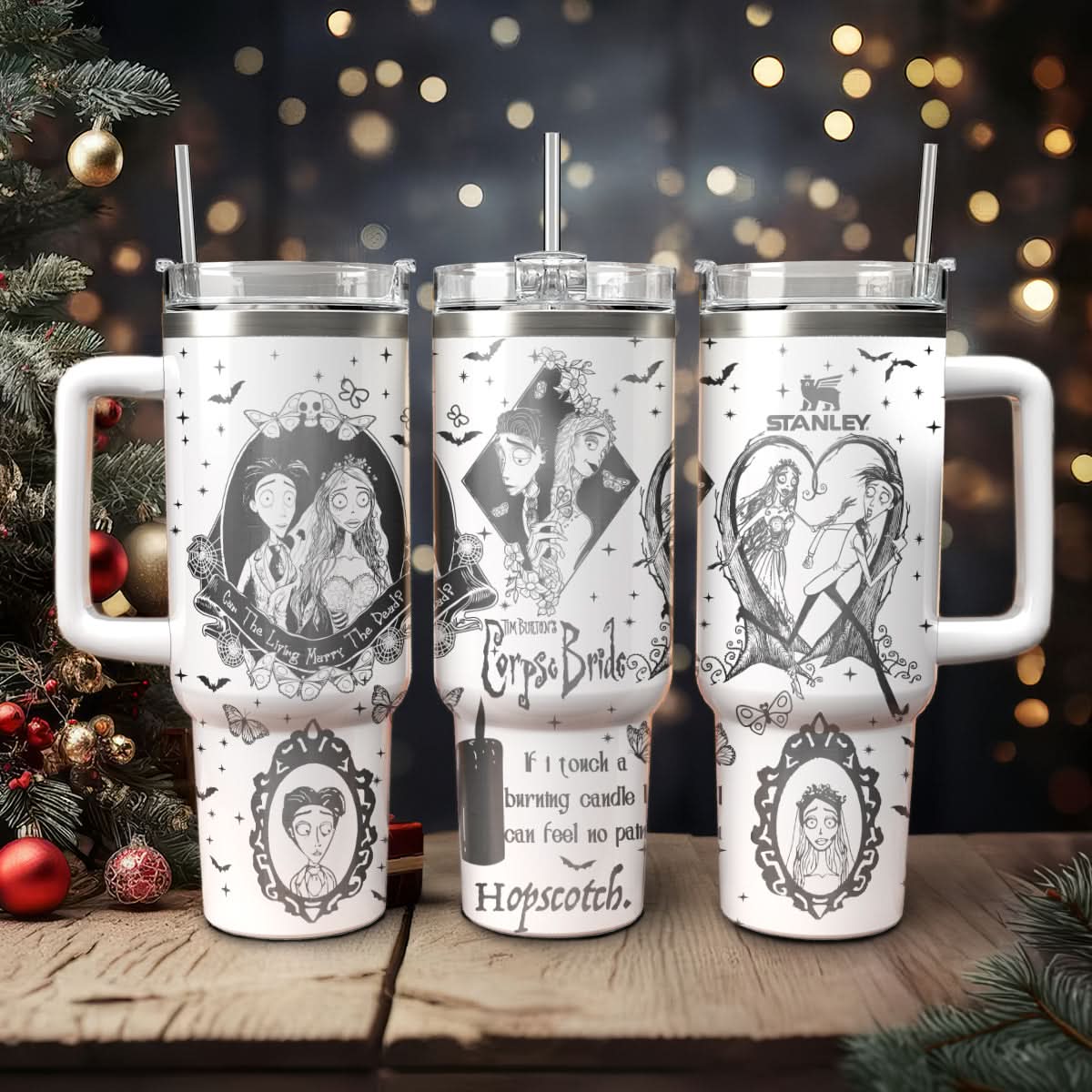 Corpse Bride Movies Custom Stanley Cup 40 oz 30 oz Tumbler With HandleTVC2301462