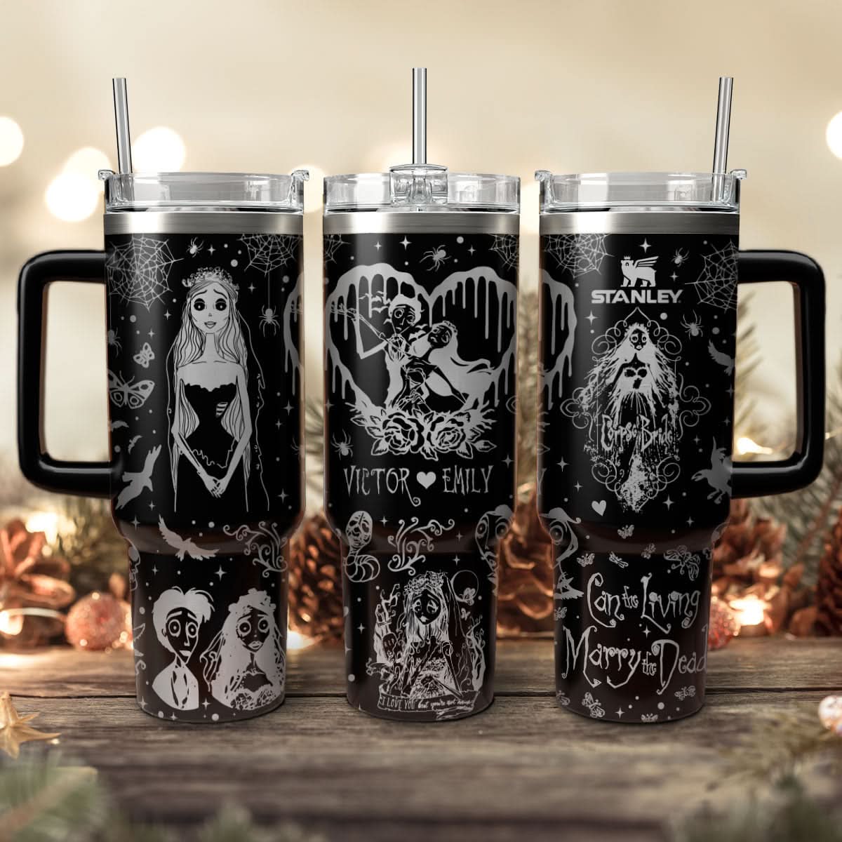Corpse Bride Movies Custom Stanley Cup 40 oz 30 oz Tumbler With HandleTVC2301462