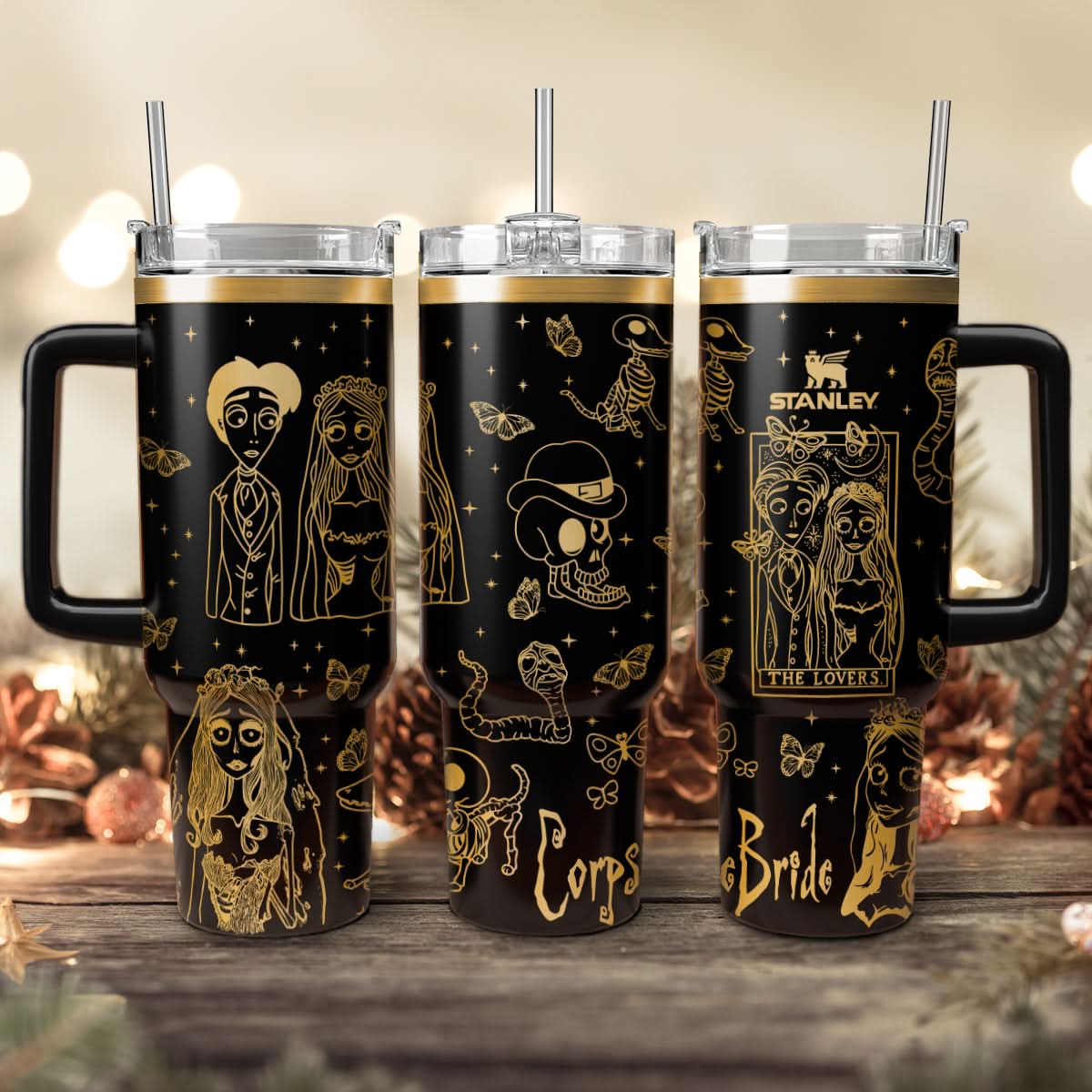 Corpse Bride Movies Custom Stanley Cup 40 oz 30 oz Tumbler With HandleTVC2301465