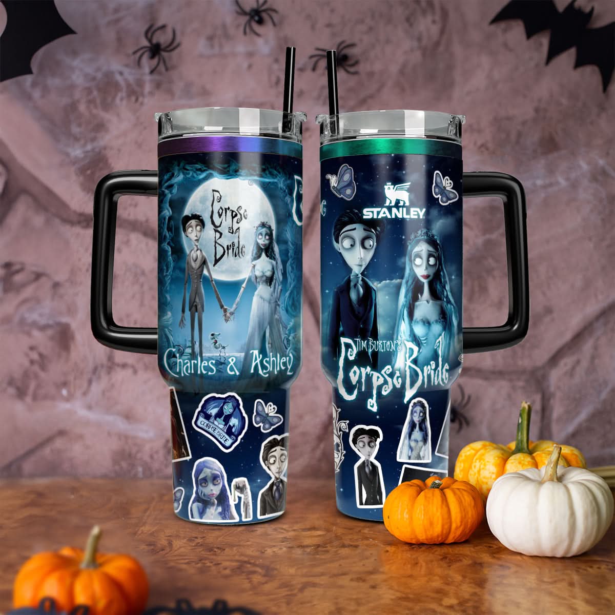 Corpse Bride Movies Custom Stanley Cup 40 oz 30 oz Tumbler With HandleTVC2301466
