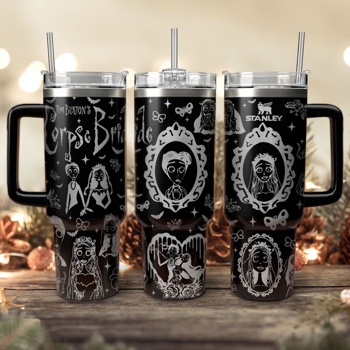 Corpse Bride Movies Custom Stanley Cup 40 oz 30 oz Tumbler With HandleTVC2301466