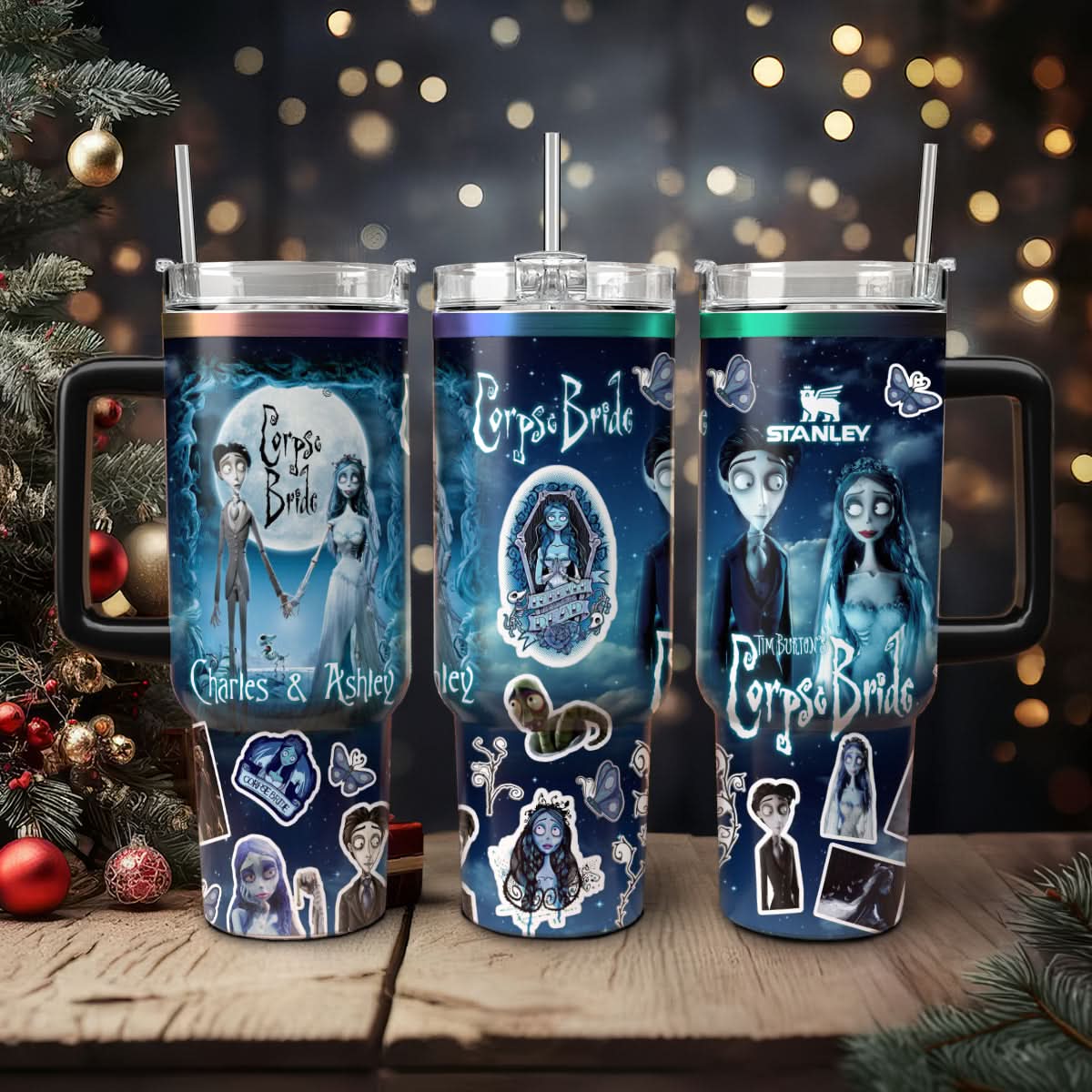 Corpse Bride Movies Custom Stanley Cup 40 oz 30 oz Tumbler With HandleTVC2301466 - Image 3