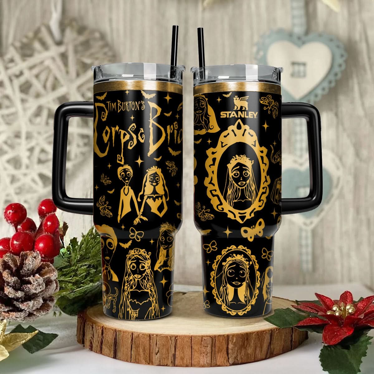 Corpse Bride Movies Custom Stanley Cup 40 oz 30 oz Tumbler With HandleTVC2301467