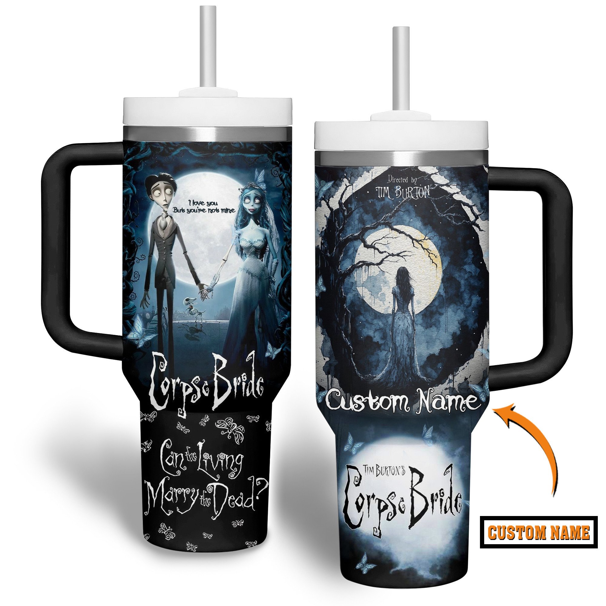 Corpse Bride Movies Custom Stanley Cup 40 oz 30 oz Tumbler With HandleTVC2301514