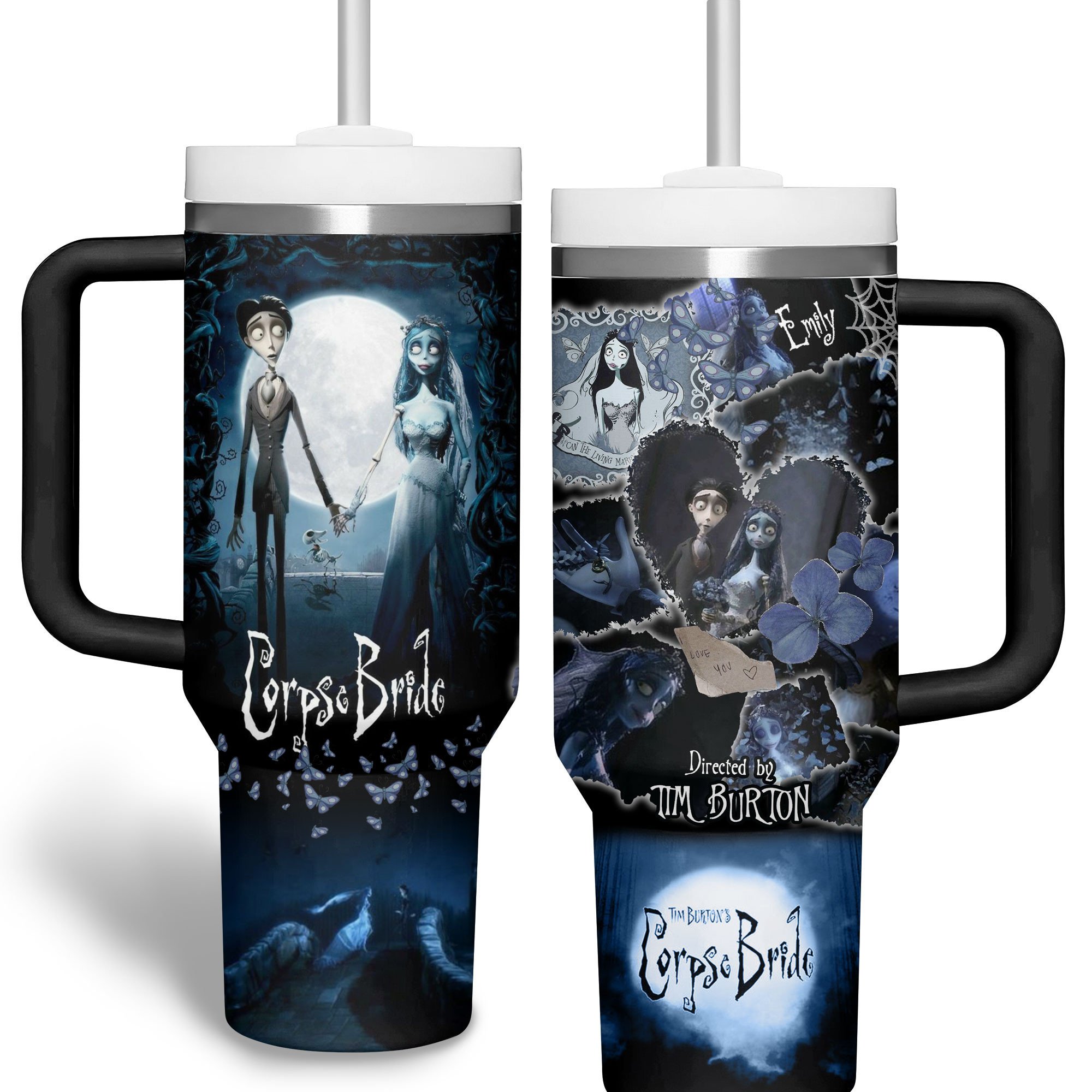 Corpse Bride Movies Custom Stanley Cup 40 oz 30 oz Tumbler With HandleTVC2301514 - Image 2