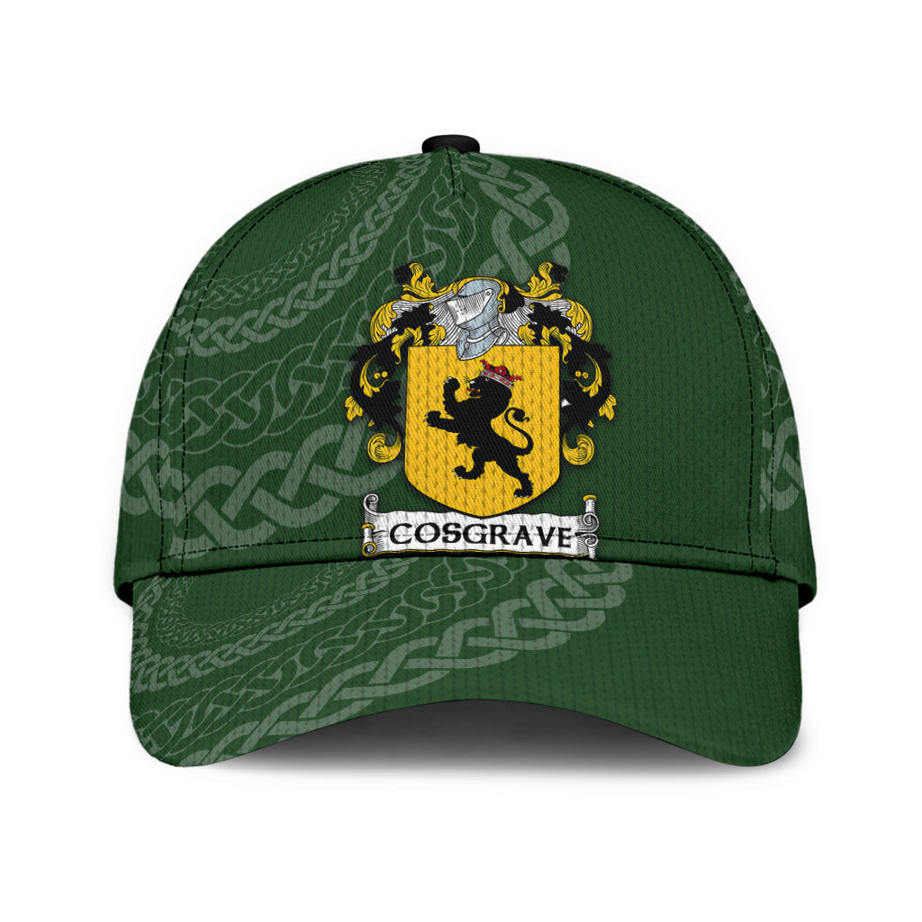 Cosgrave Coat Of Arms - Irish Family Crest St Patrick's Day Hat Classic Cap Trucker Hats Custom Hats Gifts For Men & Women