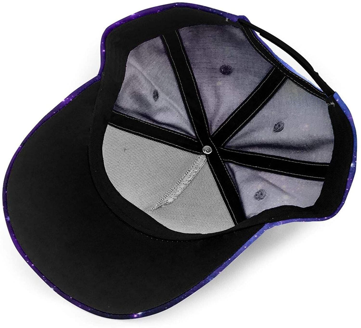 Cosmic Galaxy Space Pattern Fashion Men And Women Comfortable Curved Edge Baseball Cap 3D Trucker Hat Trucker Hats Custom Hats Gifts For Men & Women