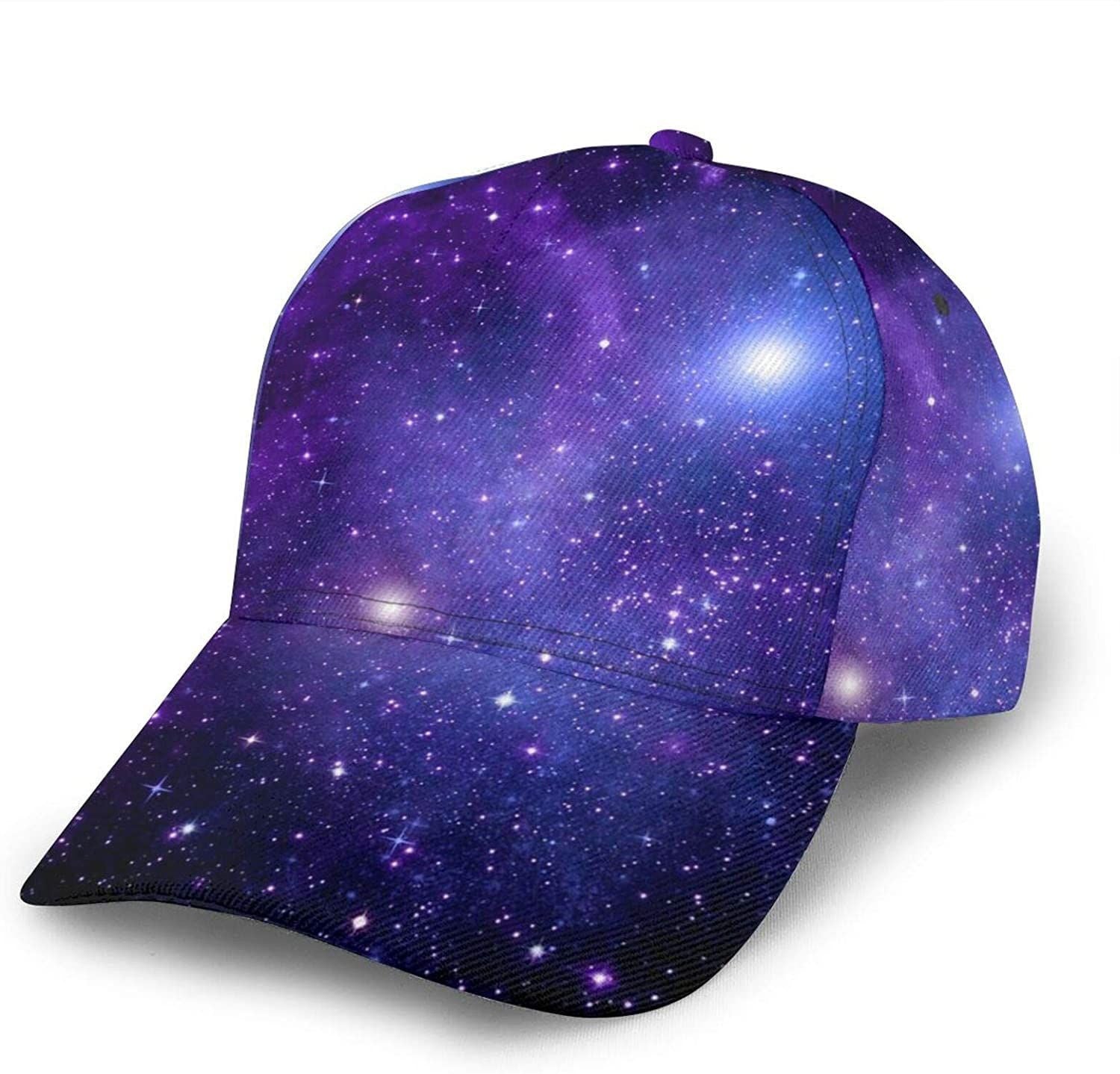Cosmic Galaxy Space Pattern Fashion Men And Women Comfortable Curved Edge Baseball Cap 3D Trucker Hat Trucker Hats Custom Hats Gifts For Men & Women