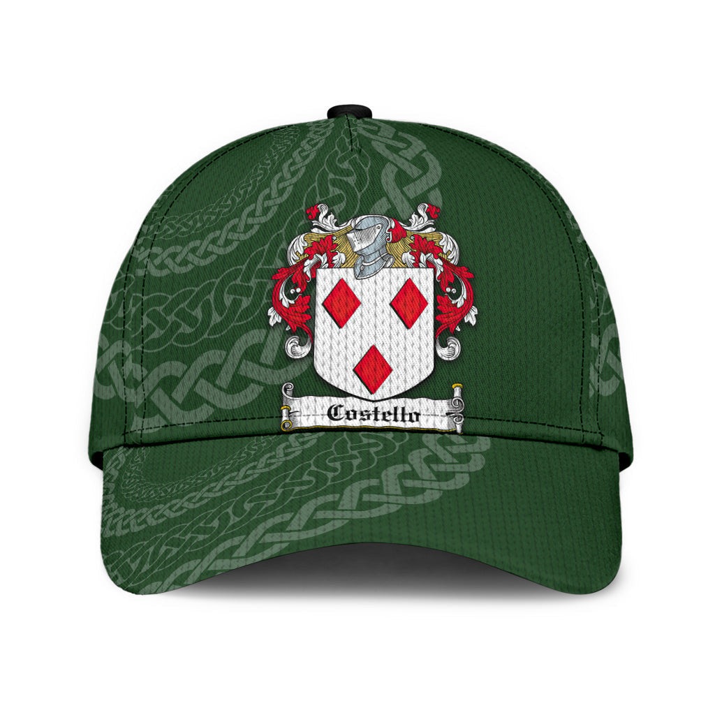 Costello Coat Of Arms - Irish Family Crest St Patrick's Day Hat Classic Cap Trucker Hats Custom Hats Gifts For Men & Women