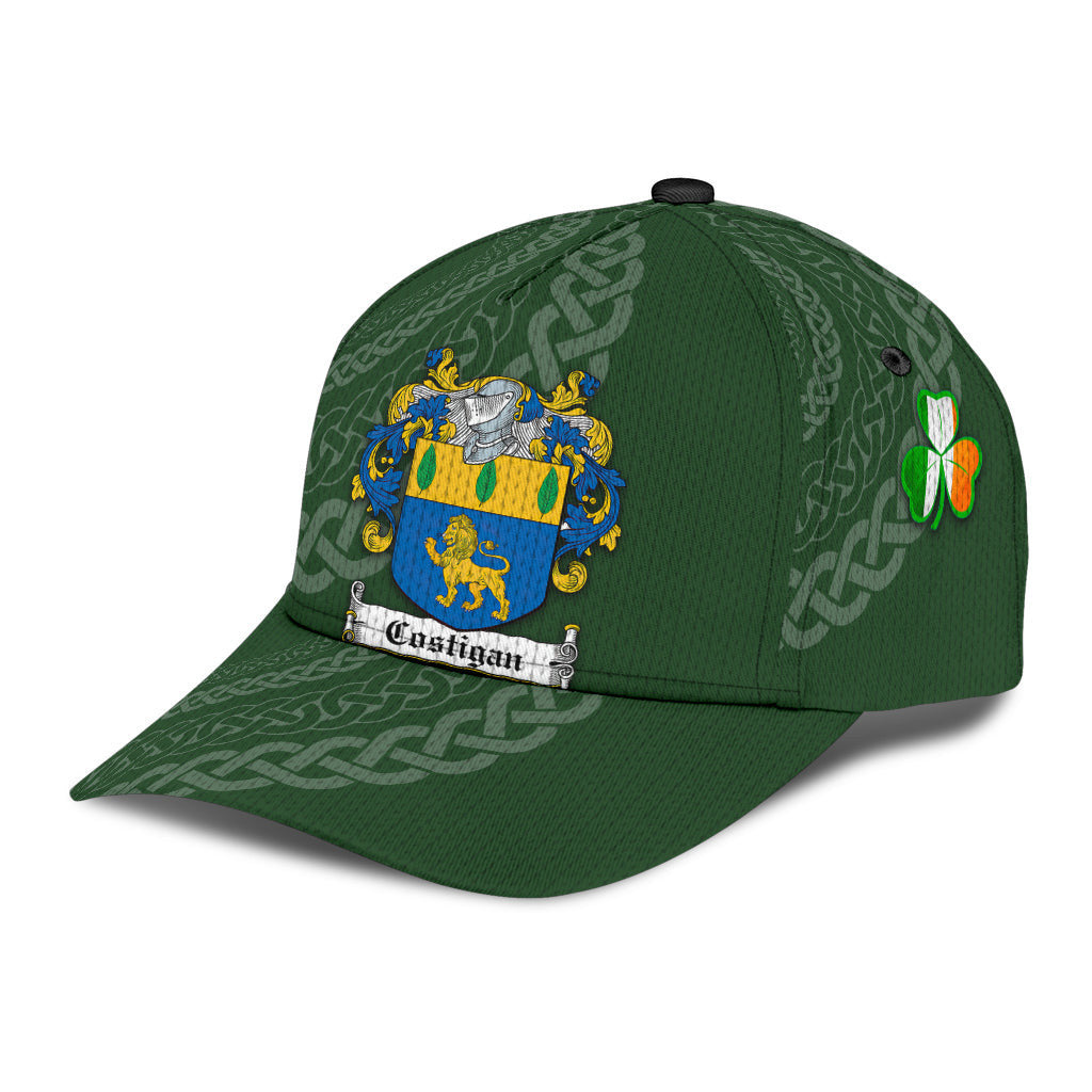 Costigan Coat Of Arms - Irish Family Crest St Patrick's Day Hat Classic Cap Trucker Hats Custom Hats Gifts For Men & Women