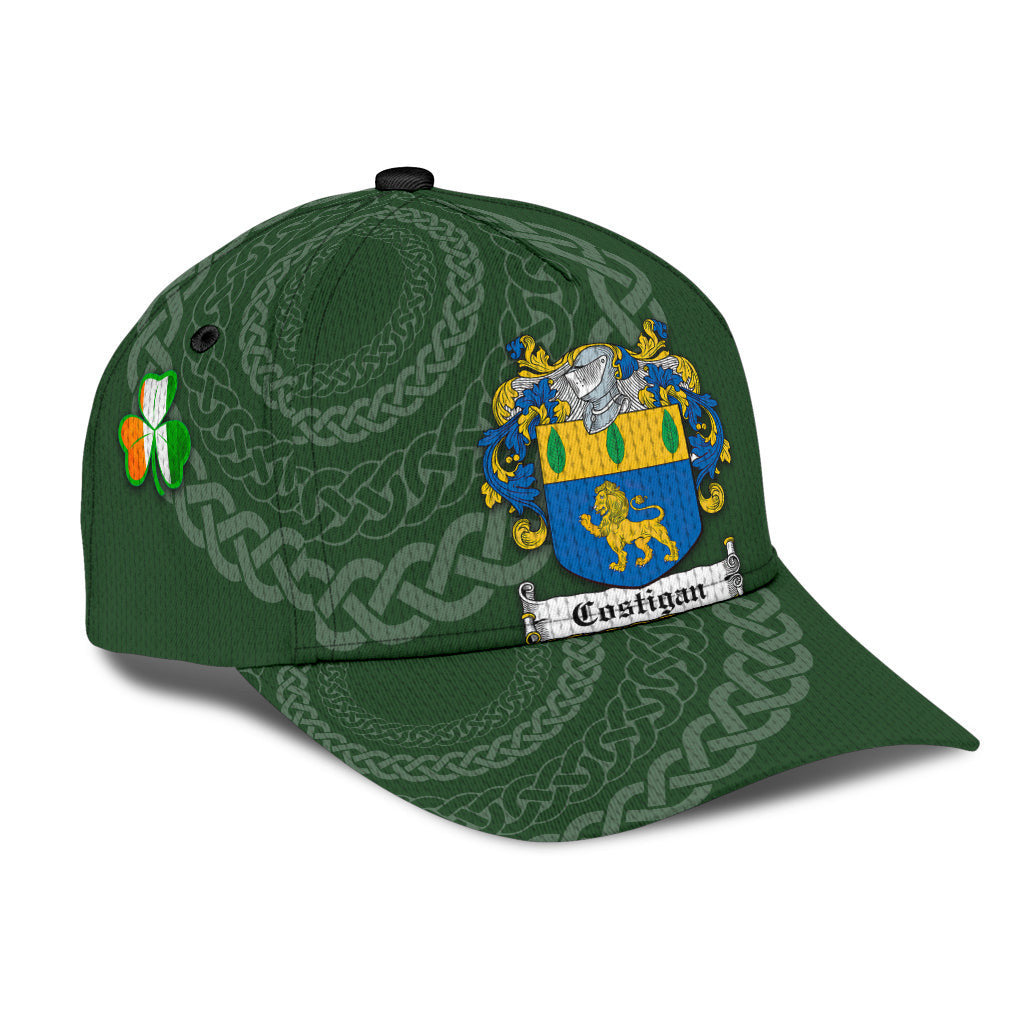 Costigan Coat Of Arms - Irish Family Crest St Patrick's Day Hat Classic Cap Trucker Hats Custom Hats Gifts For Men & Women