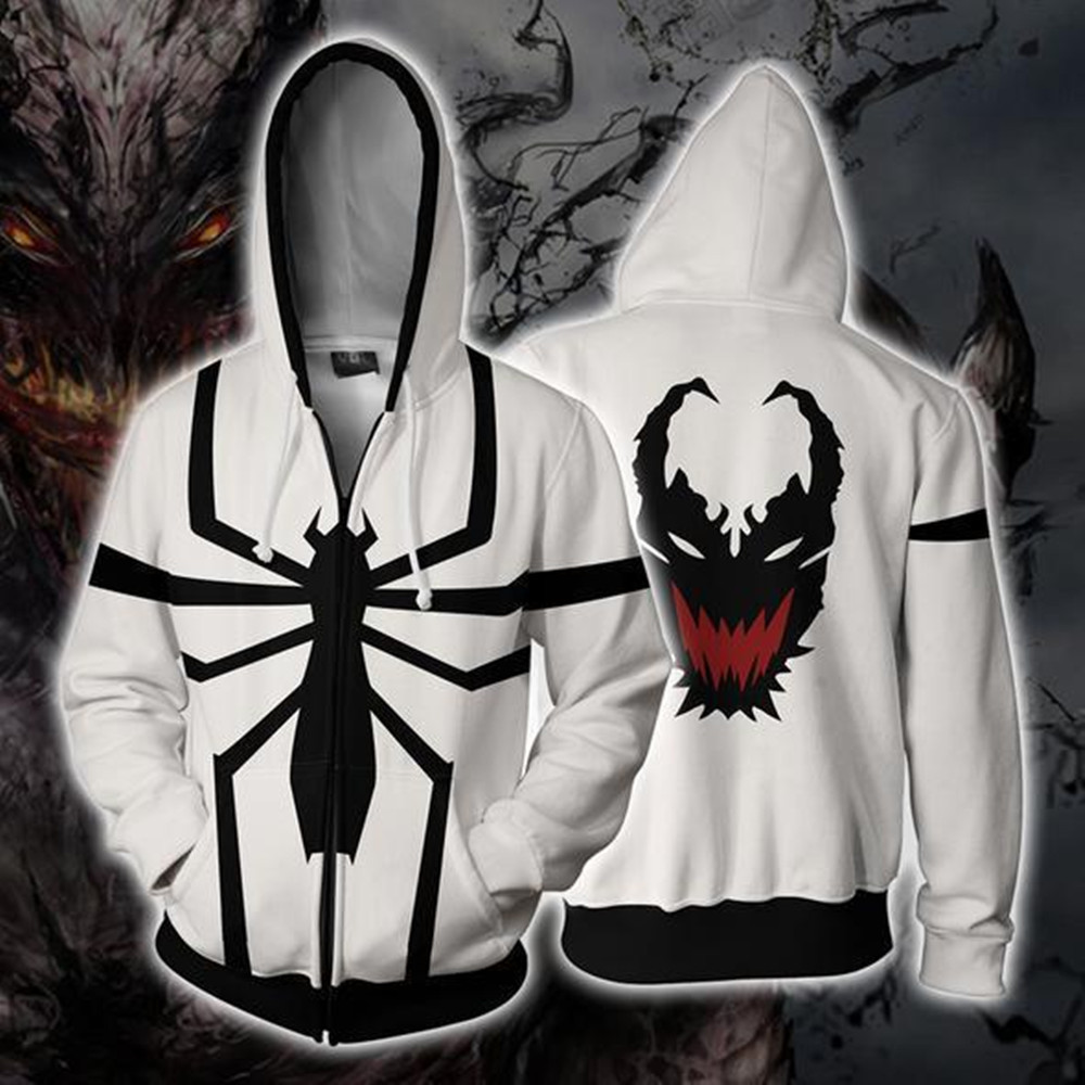 Costume Venom Suit 3D All Over Print Hoodie, Zip Hoodie