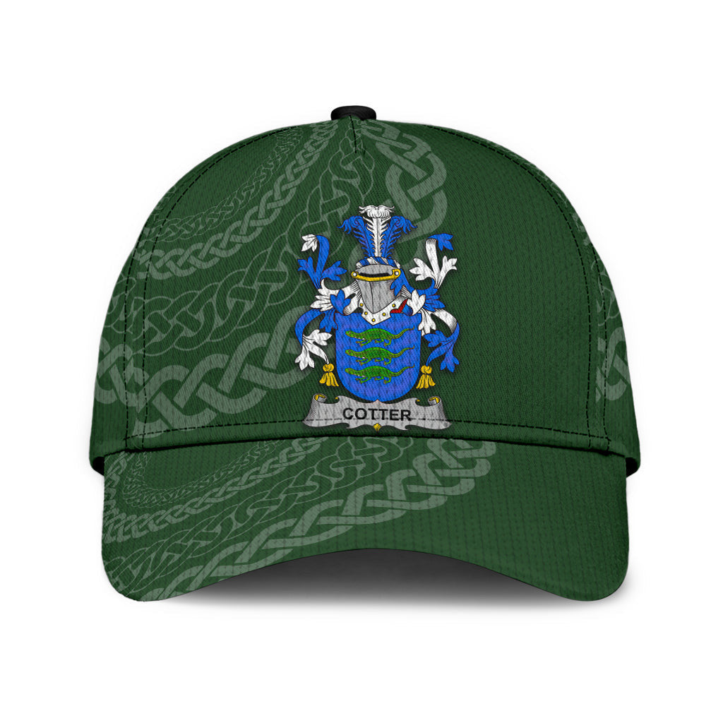 Cotter Coat Of Arms - Irish Family Crest St Patrick's Day Hat Classic Cap Trucker Hats Custom Hats Gifts For Men & Women