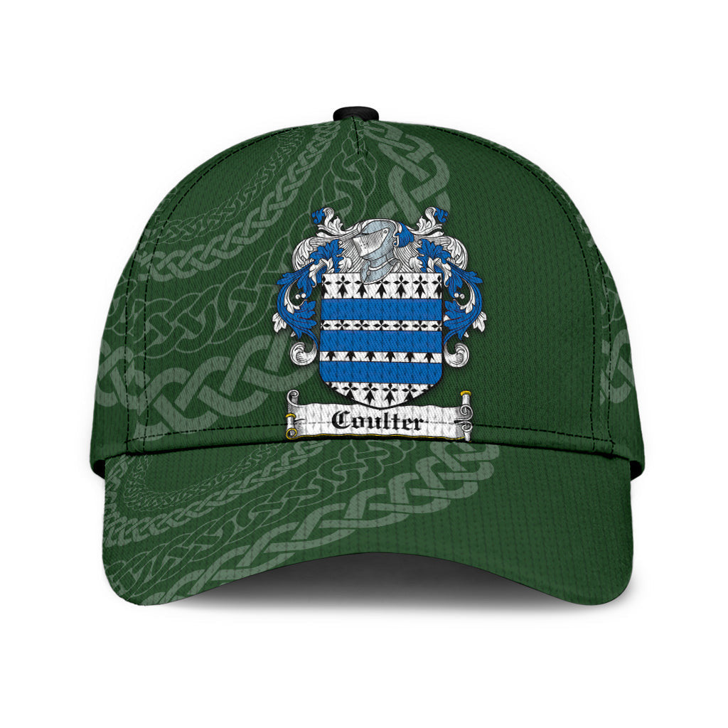 Coulter Coat Of Arms - Irish Family Crest St Patrick's Day Hat Classic Cap Trucker Hats Custom Hats Gifts For Men & Women