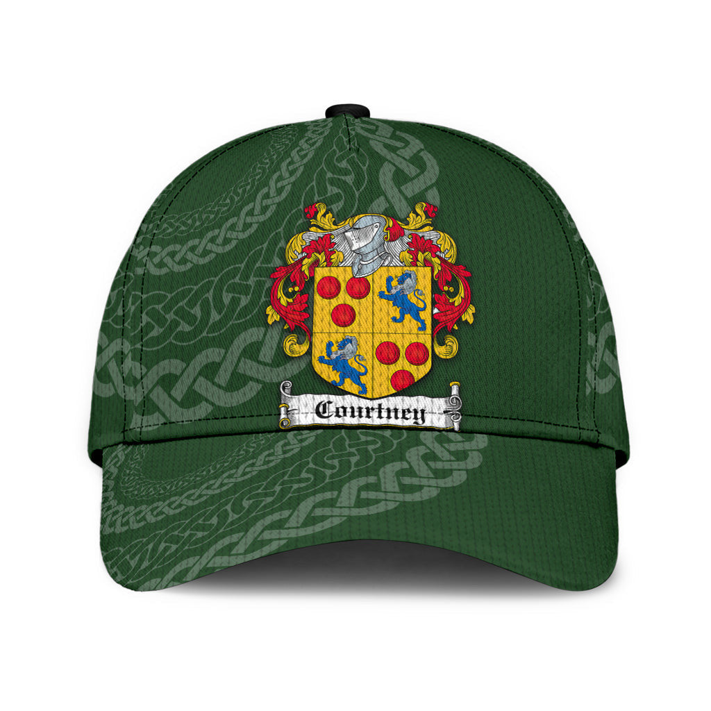 Courtney Coat Of Arms - Irish Family Crest St Patrick's Day Hat Classic Cap Trucker Hats Custom Hats Gifts For Men & Women