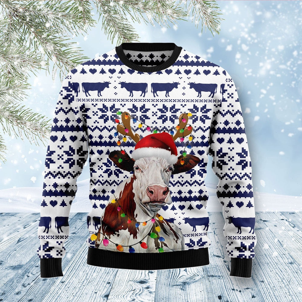 Cow Christmas Reunion Ugly Christmas Sweater Gift For Christmas